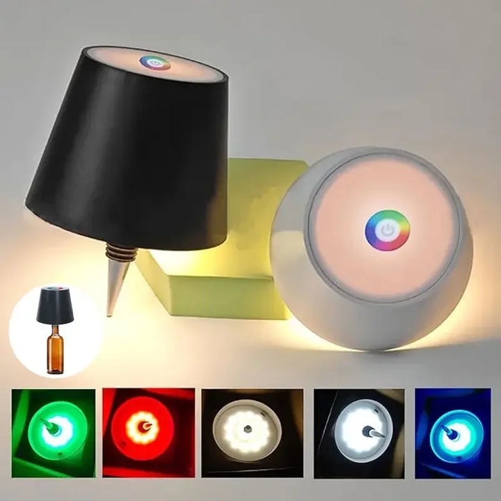 Glintsy™ - Wiederaufladbare Touch-LED-Weinflaschenlampe