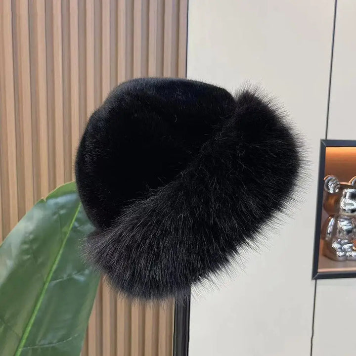 FellZauber™ Elegante Wintermütze aus Kunstfell