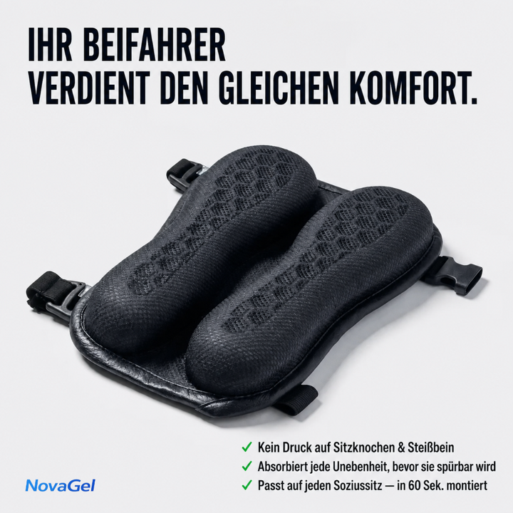 FahrWohl™ Ergonomisches Gel-Sitzkissen