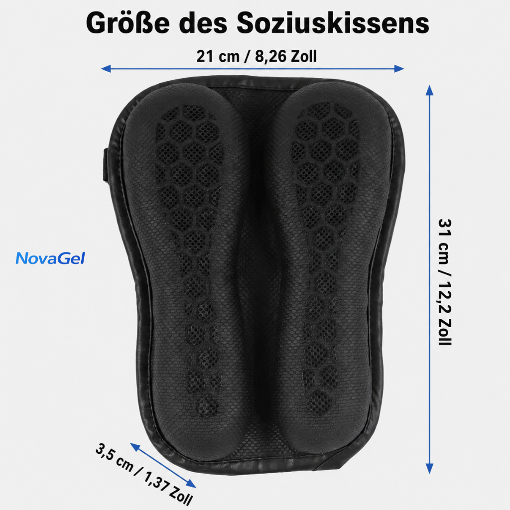 FahrWohl™ Ergonomisches Gel-Sitzkissen
