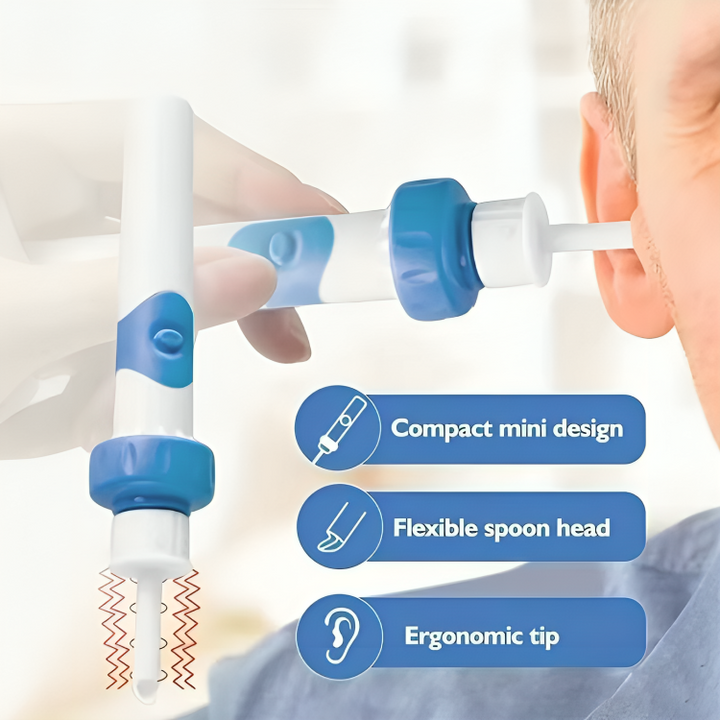 EarVac™ – Elektrischer Ohrenschmalz-Entferner, sanfte & sichere Ohrreinigung mit Vakuum [50% Rabatt]