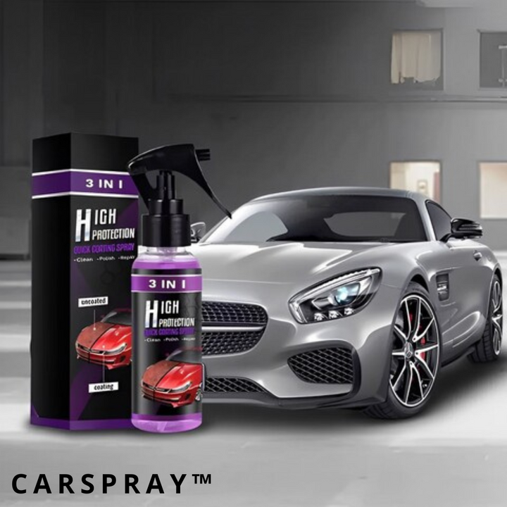 1 + 2 GRATIS HEUTE | 3-in-1 CarSpray™ | Reinigt, restauriert und schützt Ihr Auto!