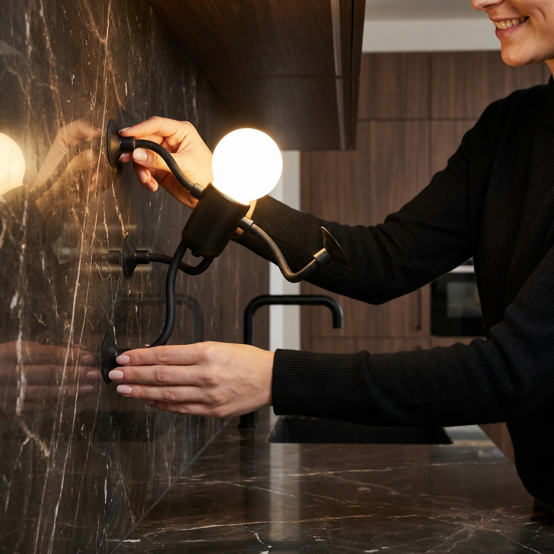 LichtKerl™ Flexible LED-Saugnapflampe