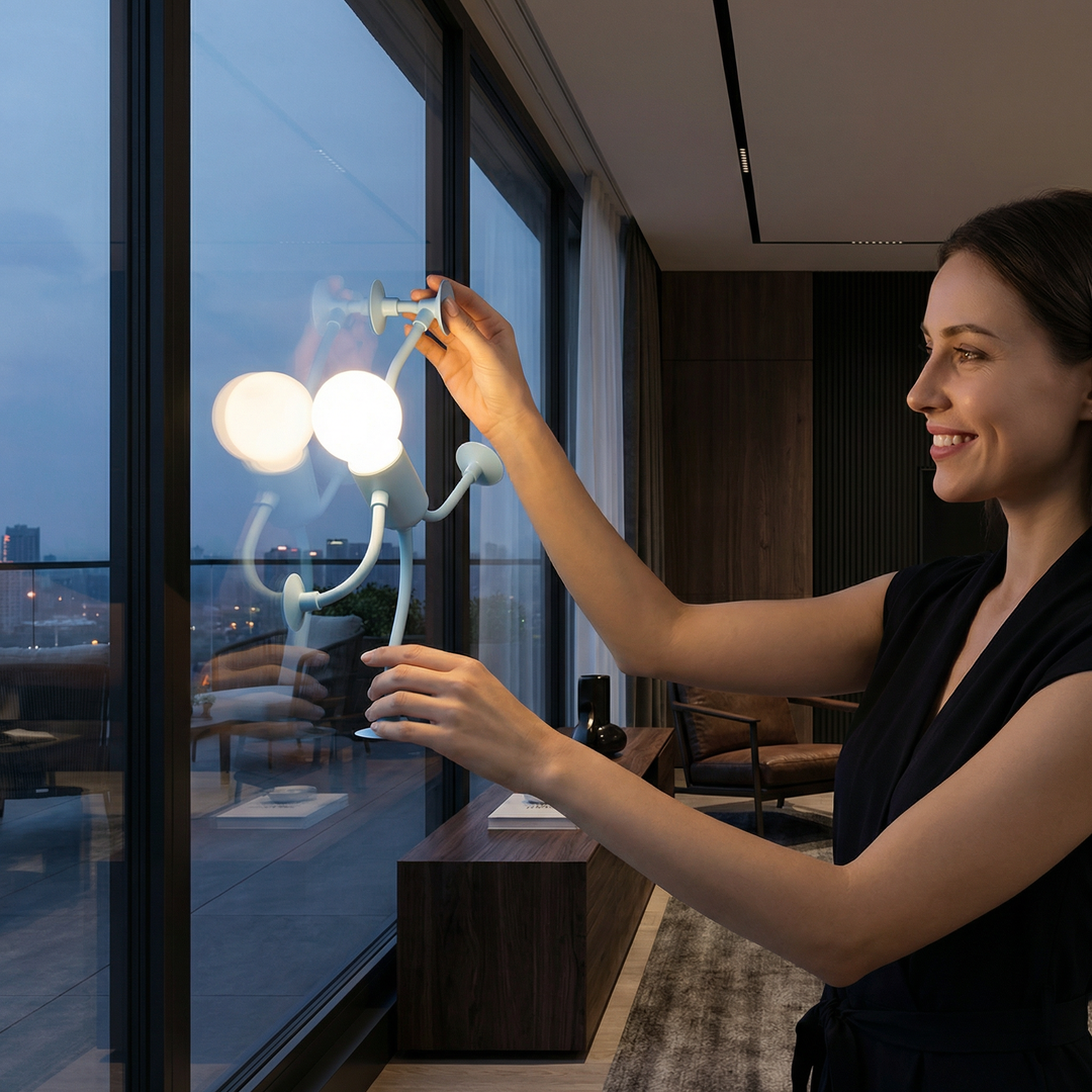 LichtKerl™ Flexible LED-Saugnapflampe