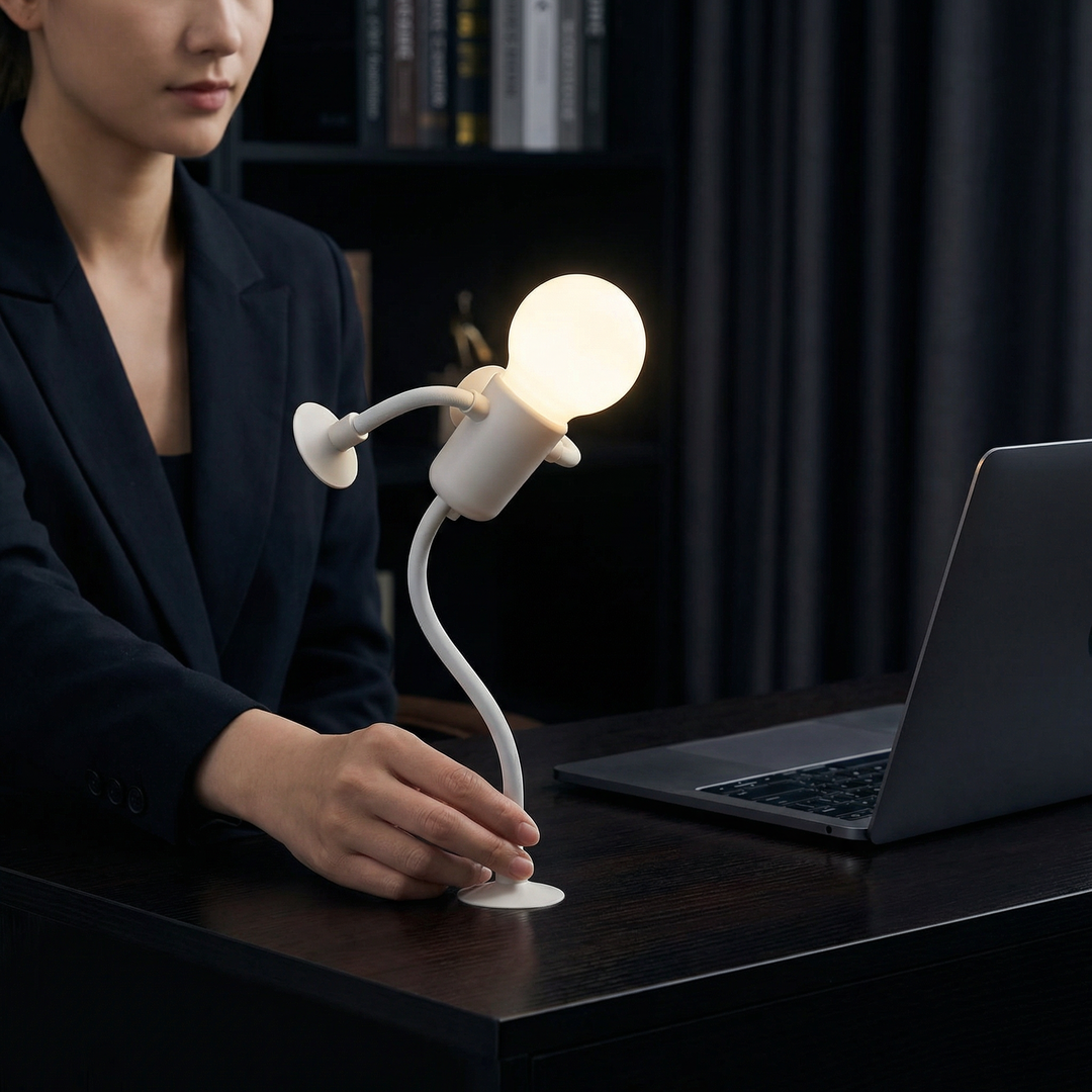 LichtKerl™ Flexible LED-Saugnapflampe