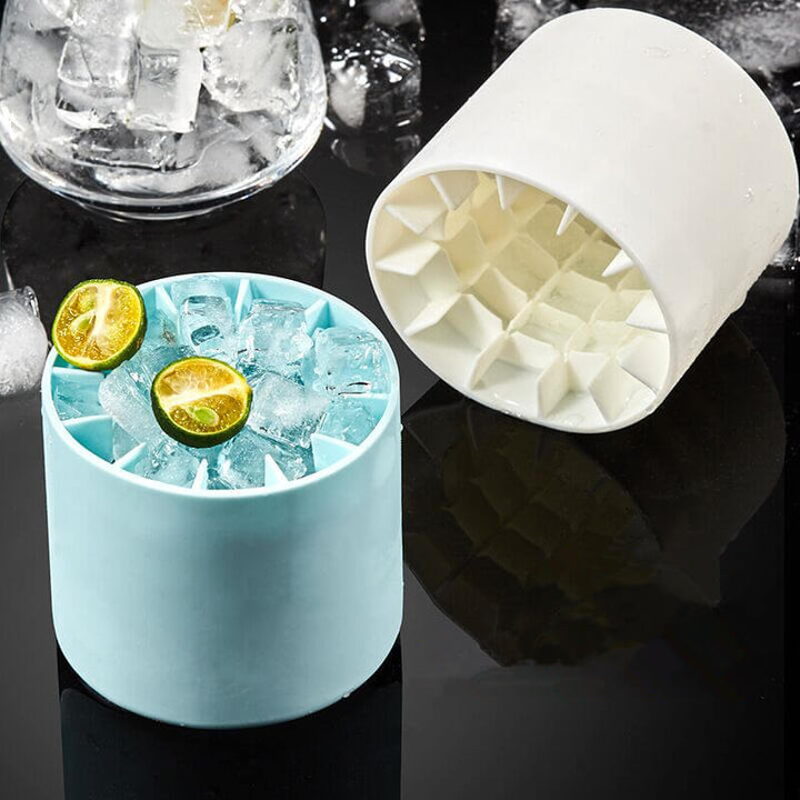 1+1 GRATIS | FrozenIce™ - Tragbarer Silikoneiswürfelbereiter mit Deckel