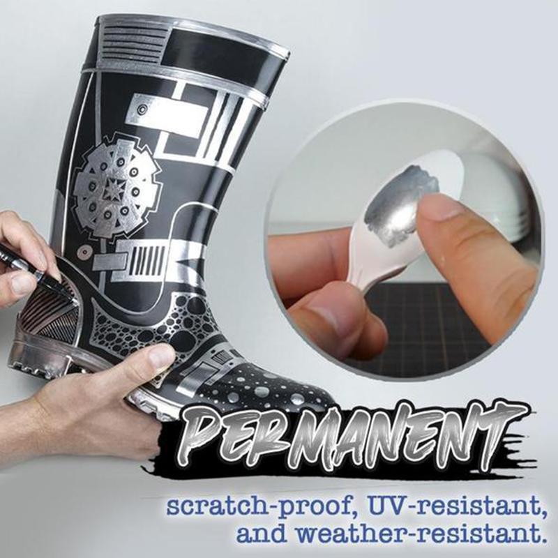 1+1 Gratis | ChromeInk™ Spiegelähnlicher Silbereffekt