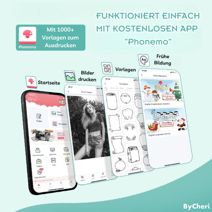 LETZTER TAG 60% RABATT | Stickify™ - Drucken Sie direkt von Ihrem Handy aus!