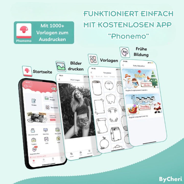 LETZTER TAG 60% RABATT | Stickify™ - Drucken Sie direkt von Ihrem Handy aus!