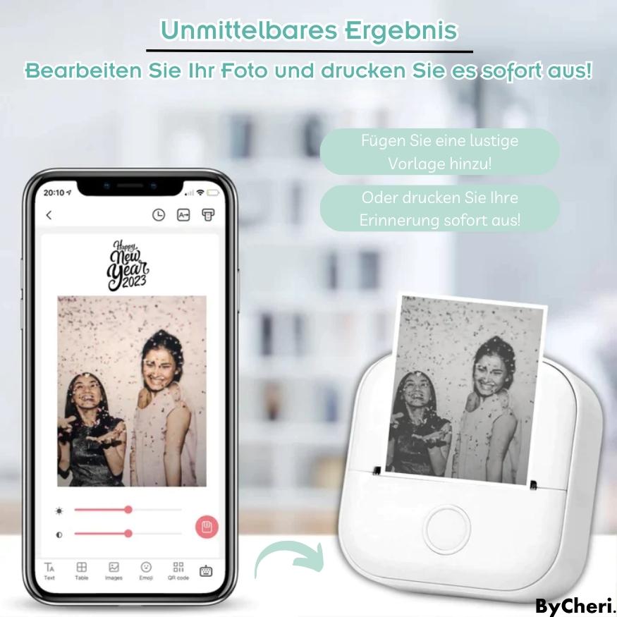 LETZTER TAG 60% RABATT | Stickify™ - Drucken Sie direkt von Ihrem Handy aus!
