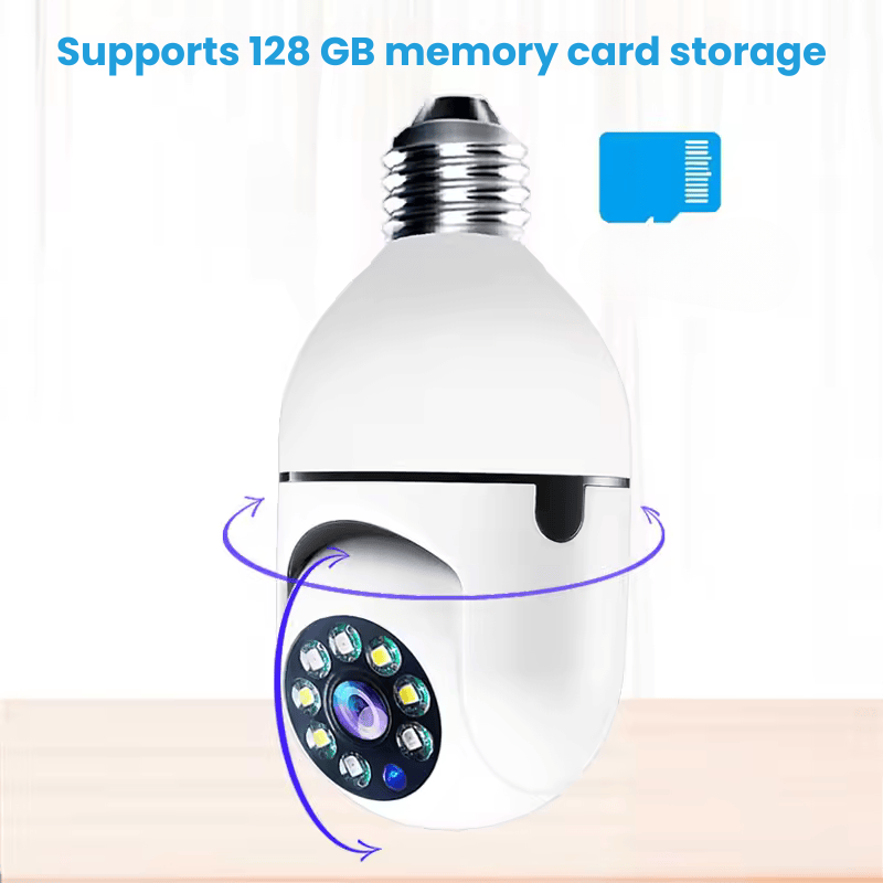 InvisiBulb Cam™ – Diskrete Hausüberwachung