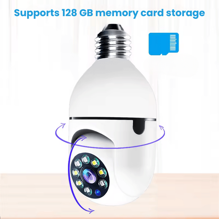 InvisiBulb Cam™ – Diskrete Hausüberwachung