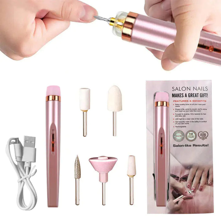 MagicNail™ – Nagelbohrer & Nagelkunstwerkzeuge mit präzisem LED-Stift [50 % Rabatt]