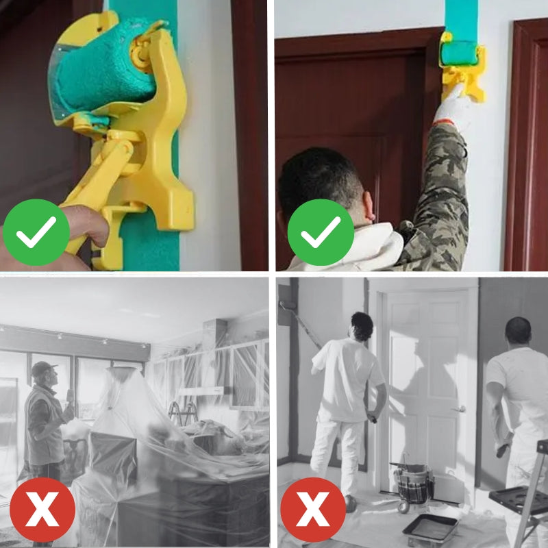 TapelessEdge™ | Perfekte Kanten ohne Abkleben! | KIT + 3 GRATIS Farbrollen