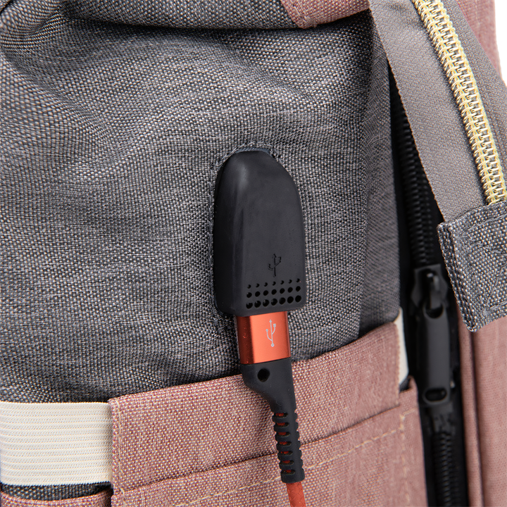 BabyNest™ 3-in-1 Wickelrucksack mit Reisebett