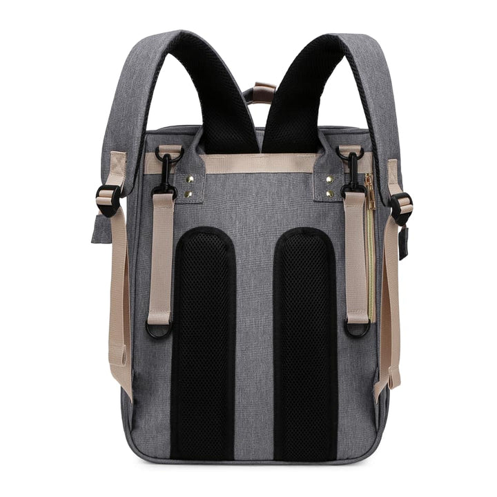 BabyNest™ 3-in-1 Wickelrucksack mit Reisebett