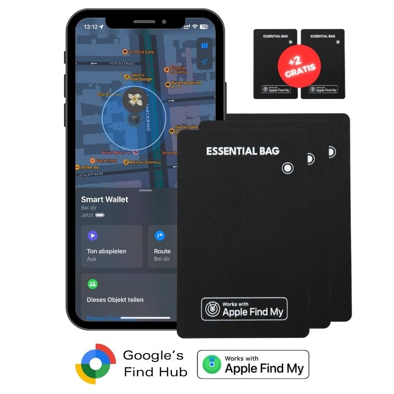 Walletix™ – Dein Wallet immer sicher auffindbar