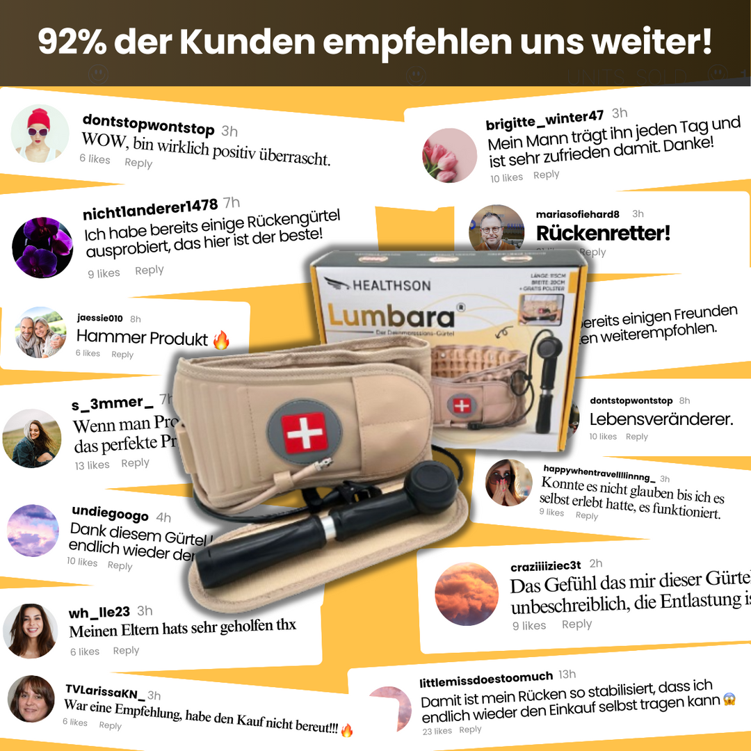 RückenFrei™ Rückenstützgürtel