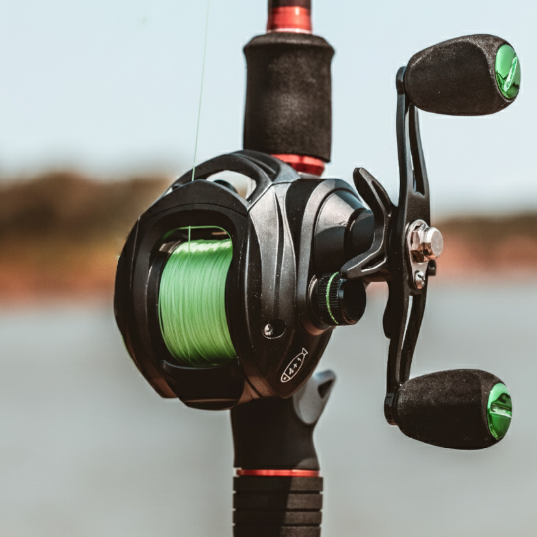 Obalus Baitcast-Rolle