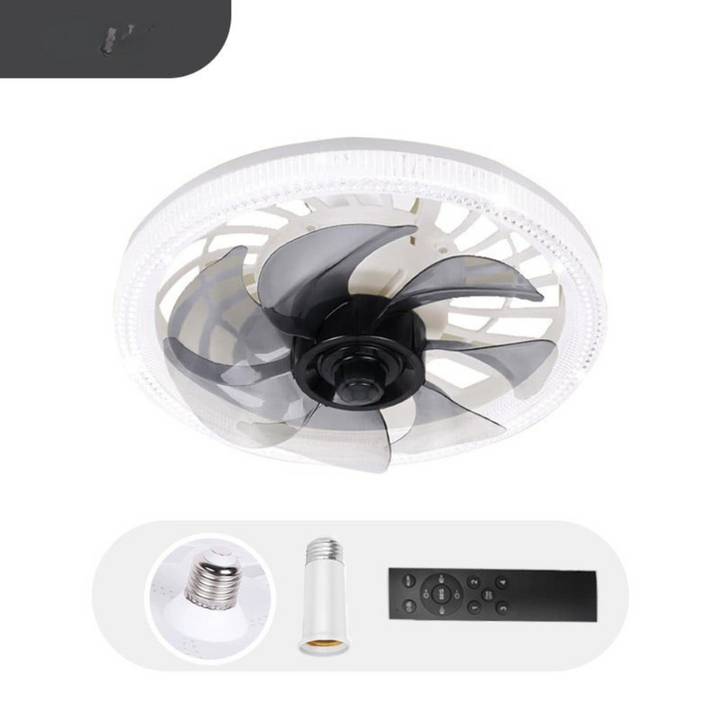 BreezeLite™ - 2-in-1 Leise Einstellbare Ventilatorlampe mit Fernbedienung