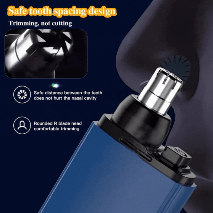 NoseTrim™ – Tragbarer Nasenhaartrimmer für präzise Pflege