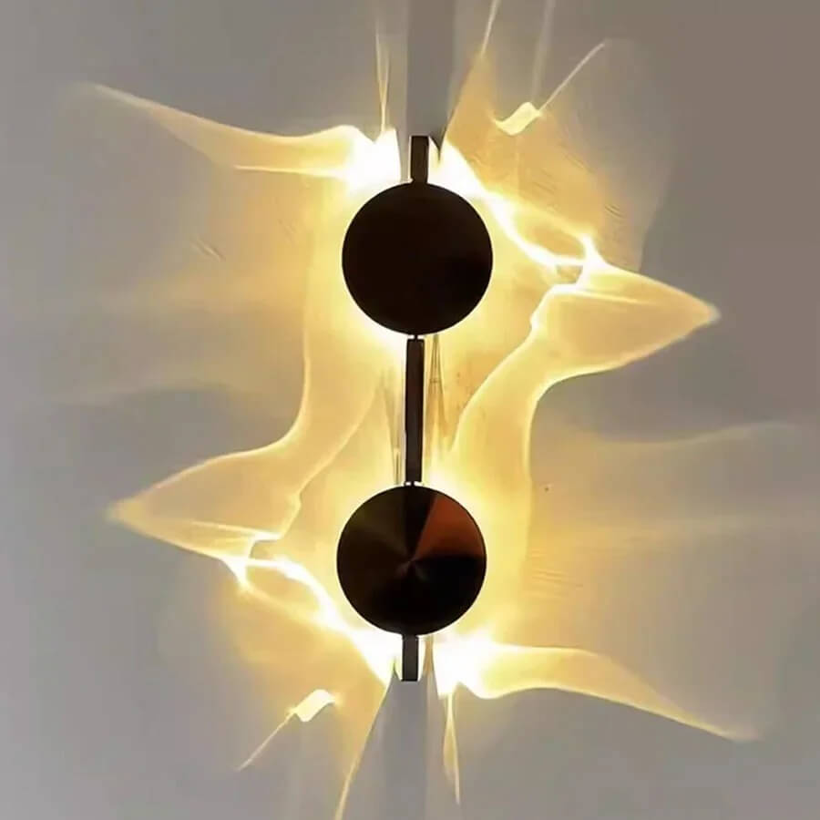 LichtForm™ Skulpturale LED-Wandleuchte