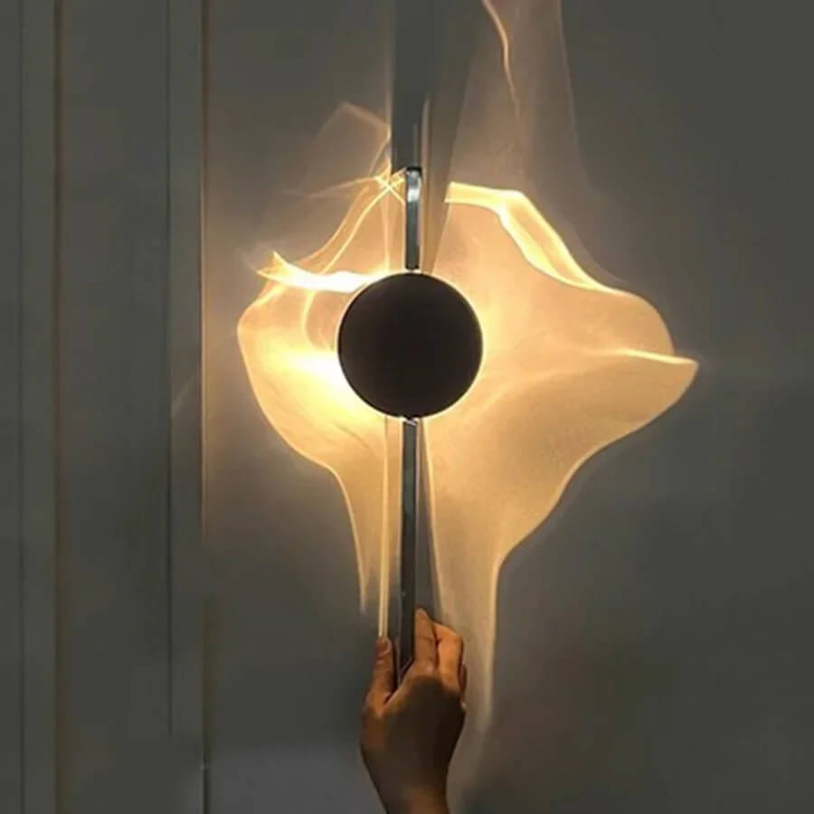 LichtForm™ Skulpturale LED-Wandleuchte