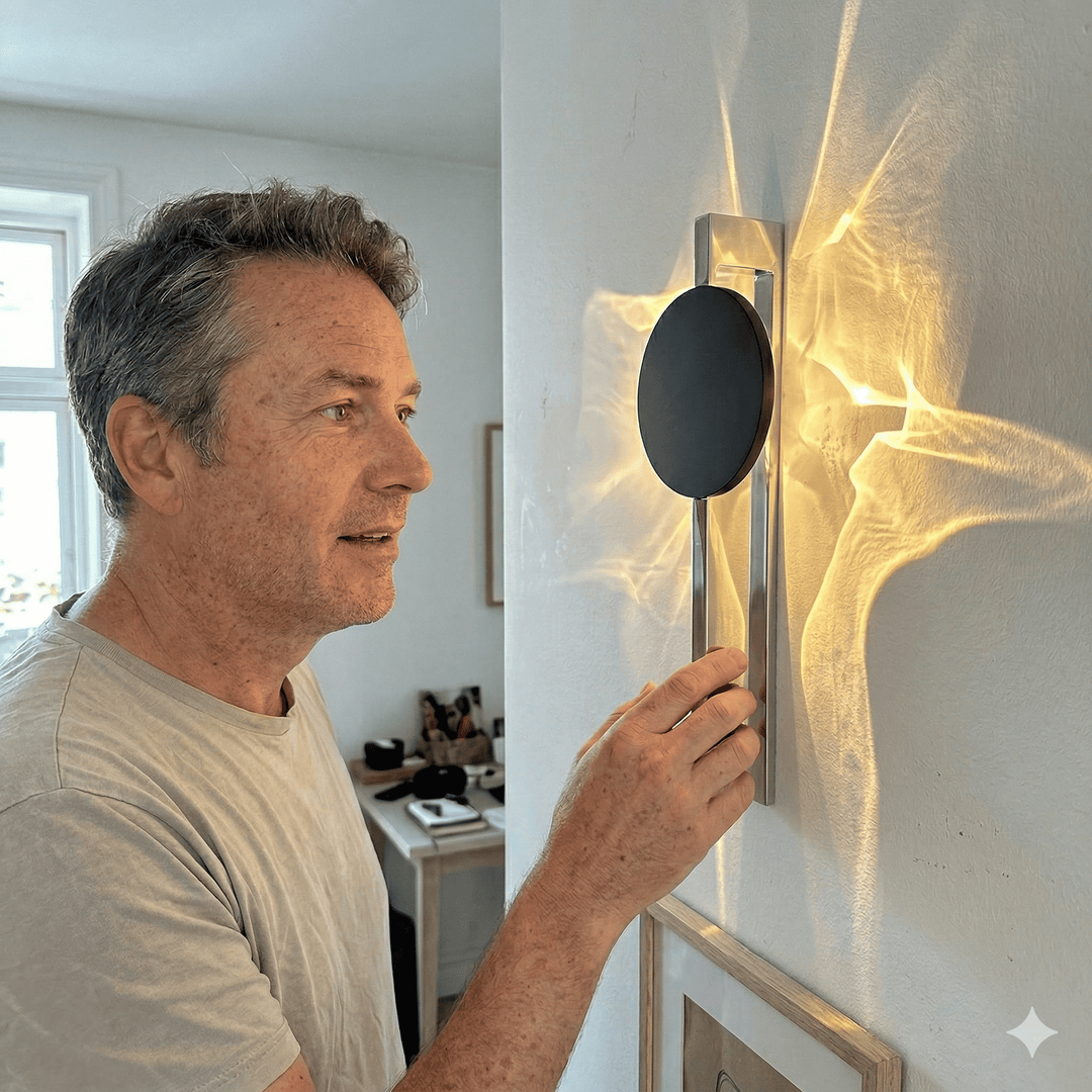 LichtForm™ Skulpturale LED-Wandleuchte