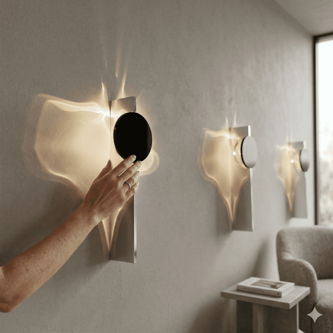 LichtForm™ Skulpturale LED-Wandleuchte