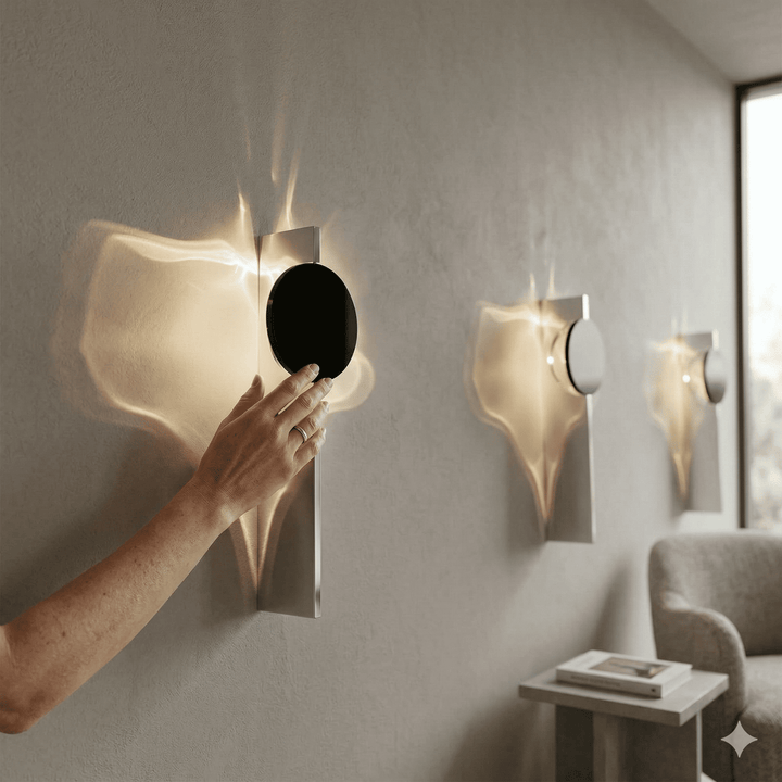 LichtForm™ Skulpturale LED-Wandleuchte