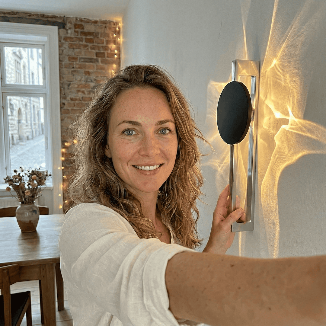 LichtForm™ Skulpturale LED-Wandleuchte