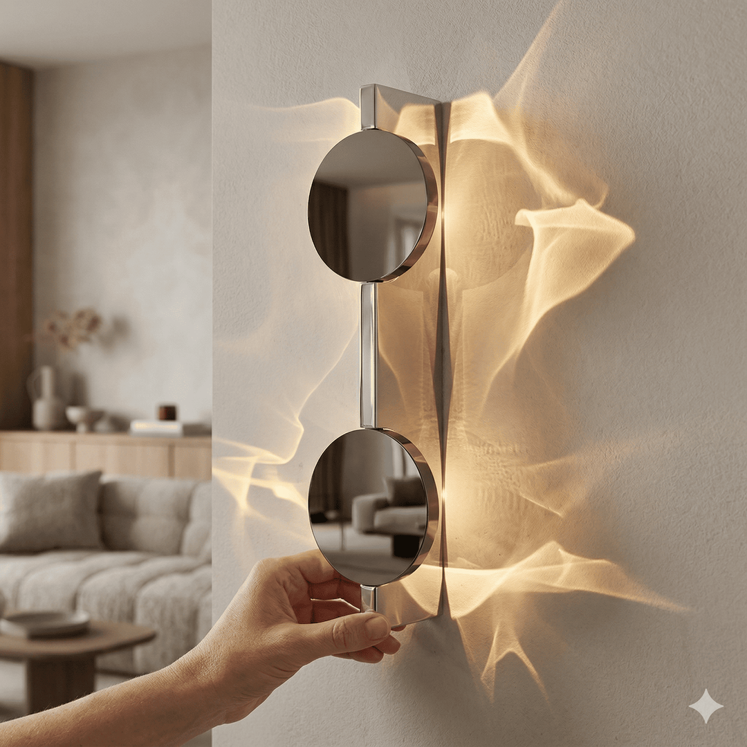 LichtForm™ Skulpturale LED-Wandleuchte