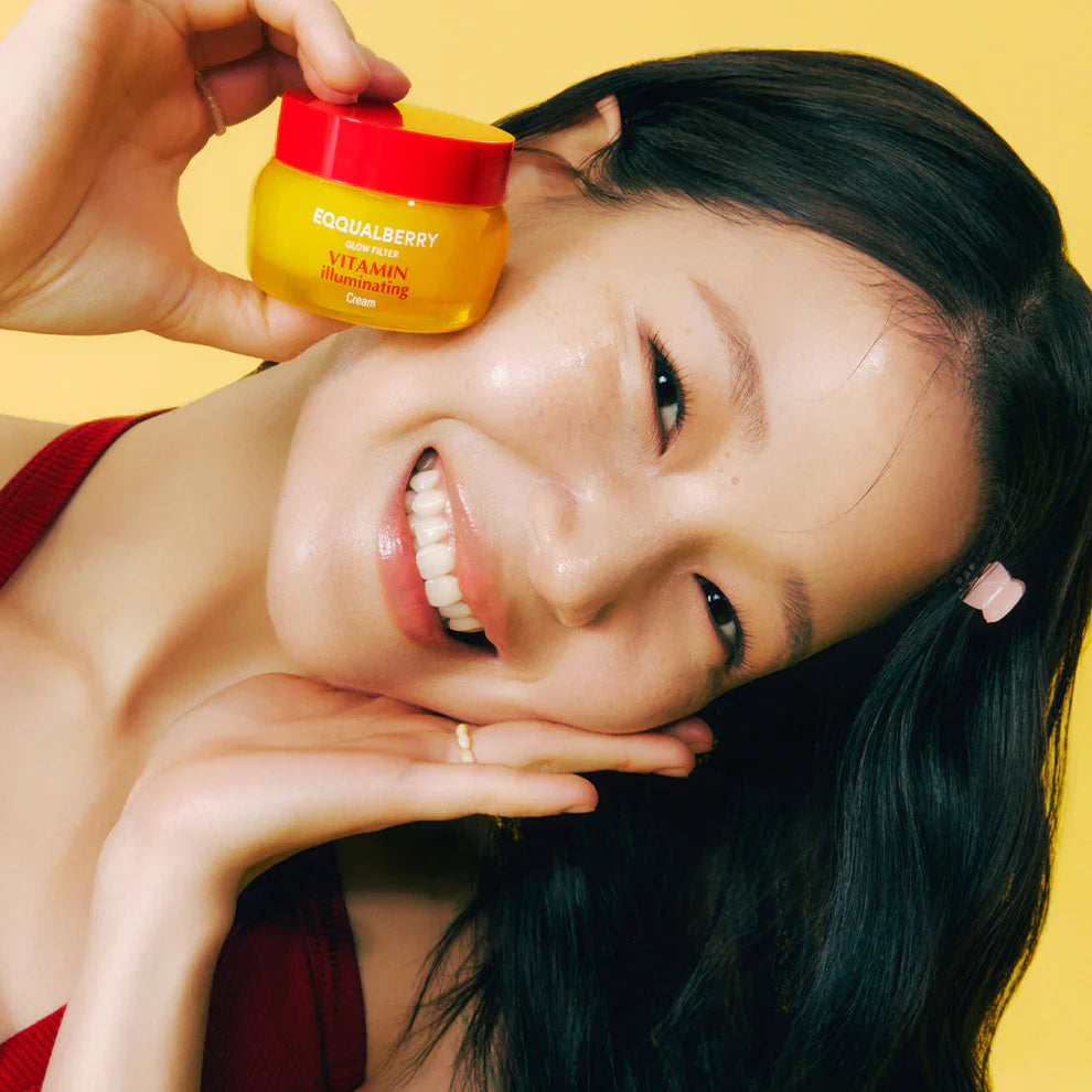 EQQUALBERRY Glow Filter Vitamin-Aufhellungscreme 50 ml