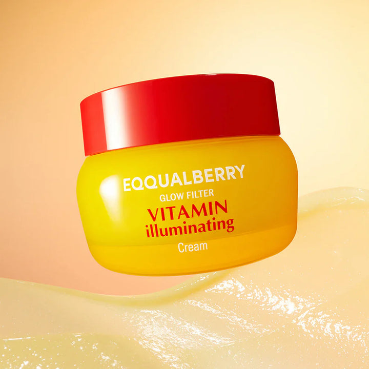 EQQUALBERRY Glow Filter Vitamin-Aufhellungscreme 50 ml