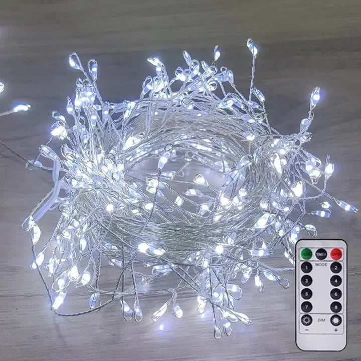 Verzaubernde LED Feuerwerk-Lichterkette
