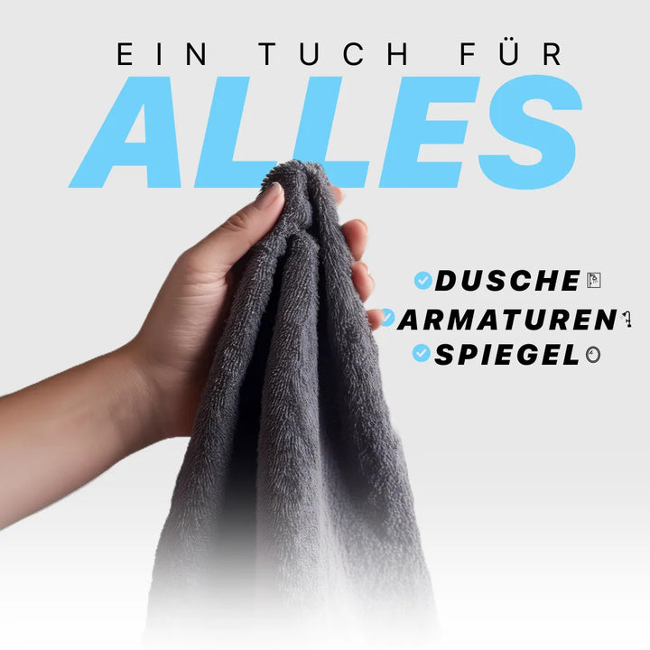 WipeLuxe™ – Hochsaugfähiges Tuch für streifenfreie Sauberkeit