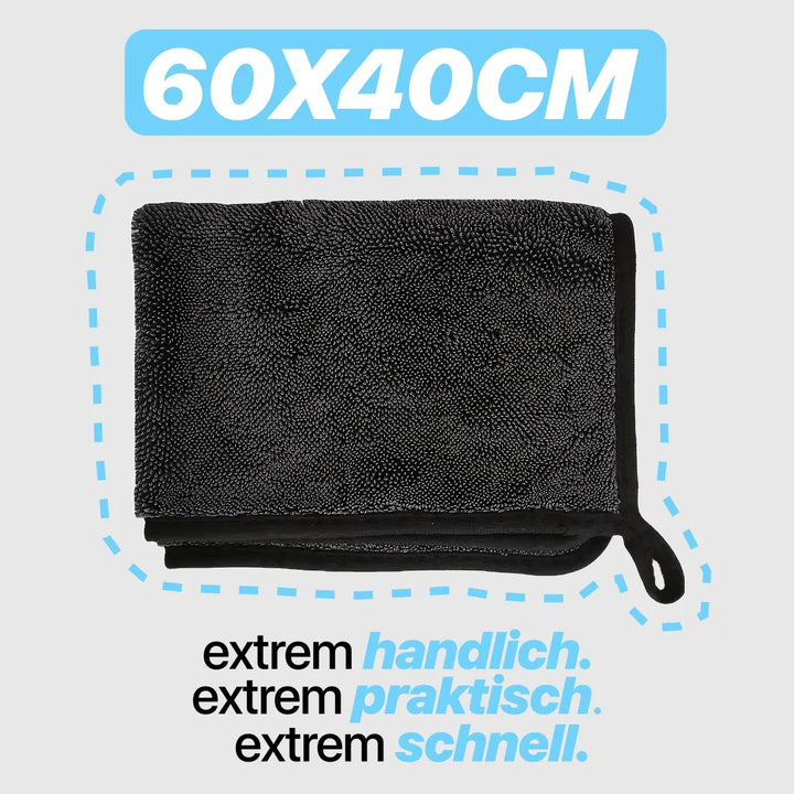 WipeLuxe™ – Hochsaugfähiges Tuch für streifenfreie Sauberkeit