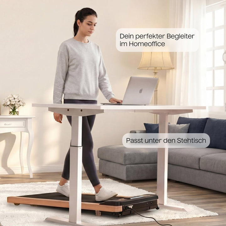 Das TWEELS Walking Pad fördert einen gesünderen Arbeitsalltag im Homeoffice.
