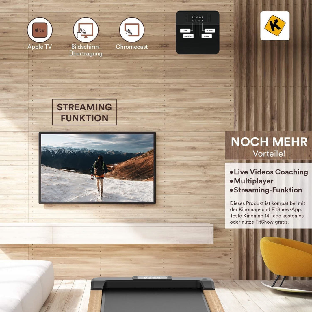 Das TWEELS Walking Pad fördert einen gesünderen Arbeitsalltag im Homeoffice.