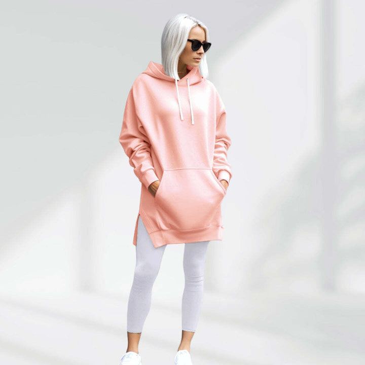 WarmyWeave™ Oversized Hoodie-Kleid