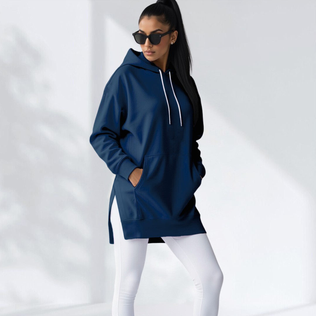 WarmyWeave™ Oversized Hoodie-Kleid