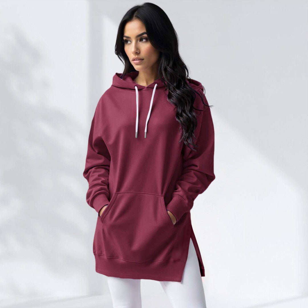 WarmyWeave™ Oversized Hoodie-Kleid