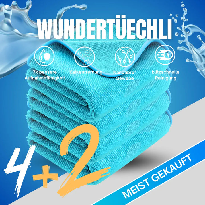 WipeLuxe™ – Hochsaugfähiges Tuch für streifenfreie Sauberkeit