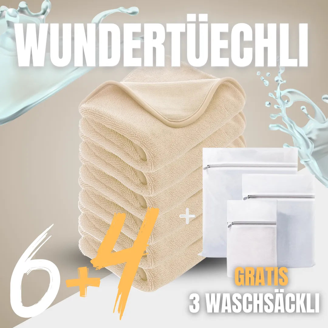 WipeLuxe™ – Hochsaugfähiges Tuch für streifenfreie Sauberkeit