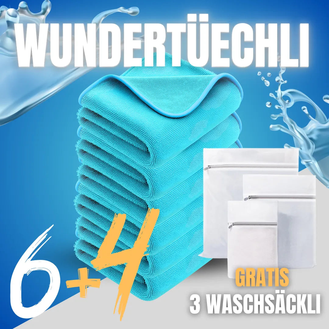 WipeLuxe™ – Hochsaugfähiges Tuch für streifenfreie Sauberkeit