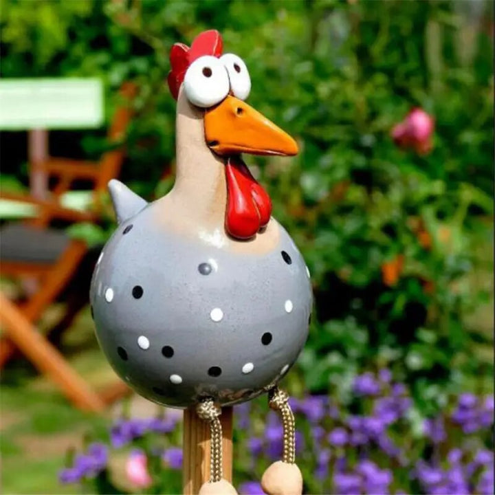 Venzani's | Keramik Huhn Garten Dekor