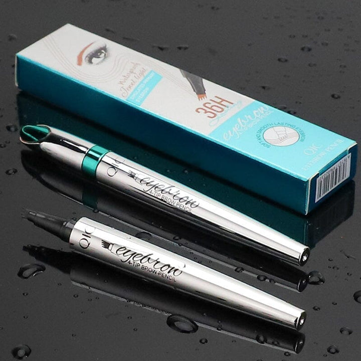 BrowSculpt™ – Wasserdichter 3D-Augenbrauenstift mit vierfacher Gabelspitze für präzises Styling [50% Rabatt]