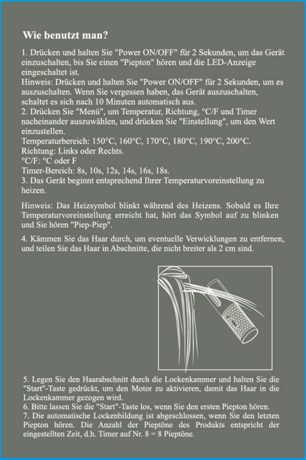 Twirluxe™ — Mühelose, salonperfekte Locken jederzeit und überall