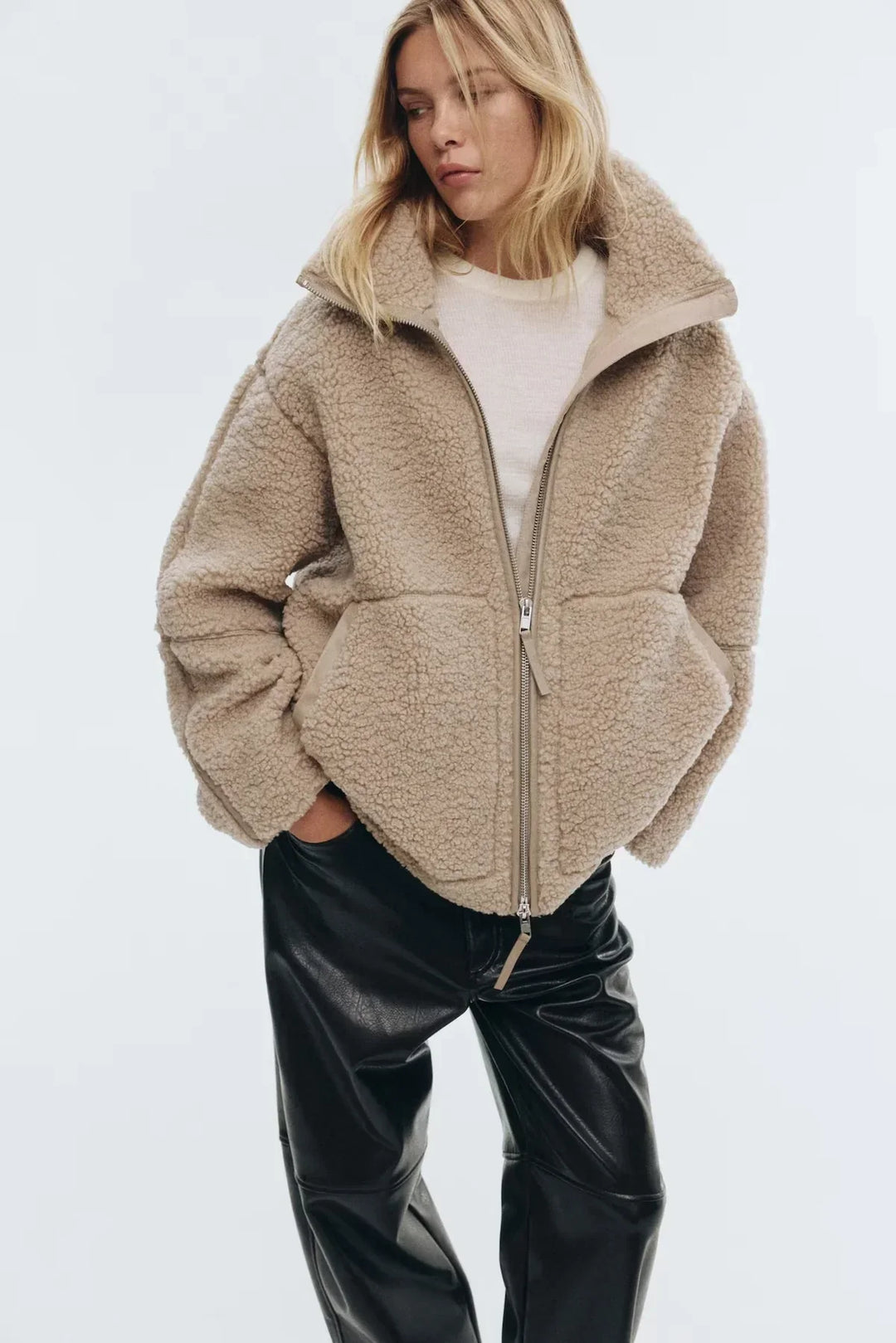 KuschelLuxe™ Weiche Teddyjacke für Damen