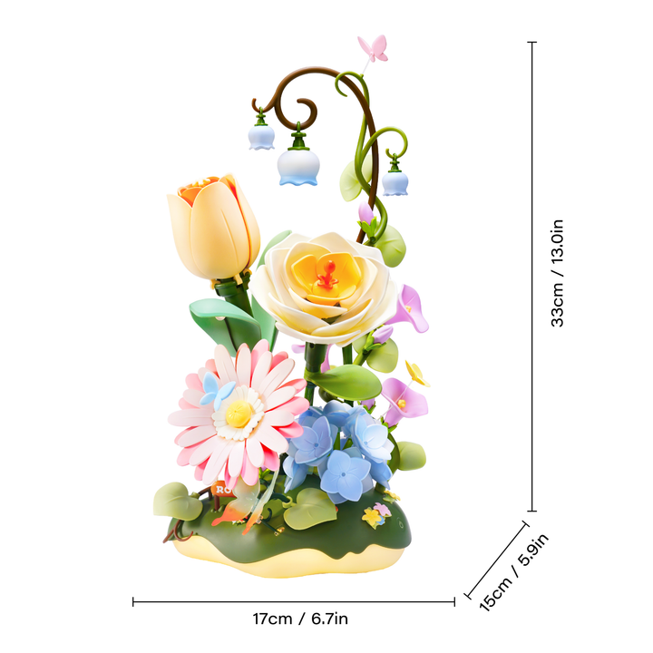 Garden Ramble™ Mechanisches Bewegliches Blumen-Puzzlerlebnis